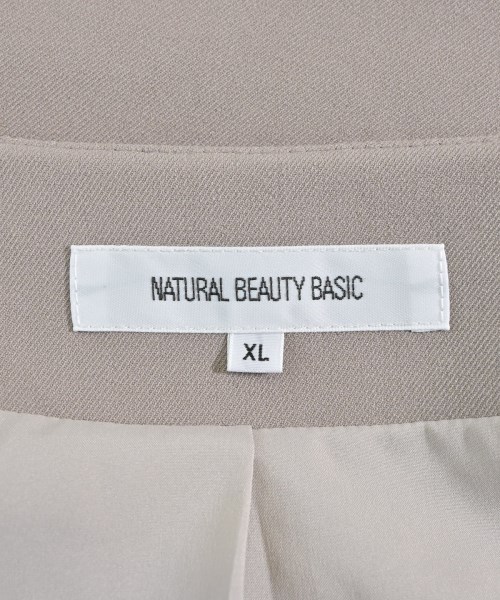 NATURAL BEAUTY BASIC（ナチュラルビューティーベーシック）カジュアルジャケット ベージュ サイズ:XL レディース/2200643416017