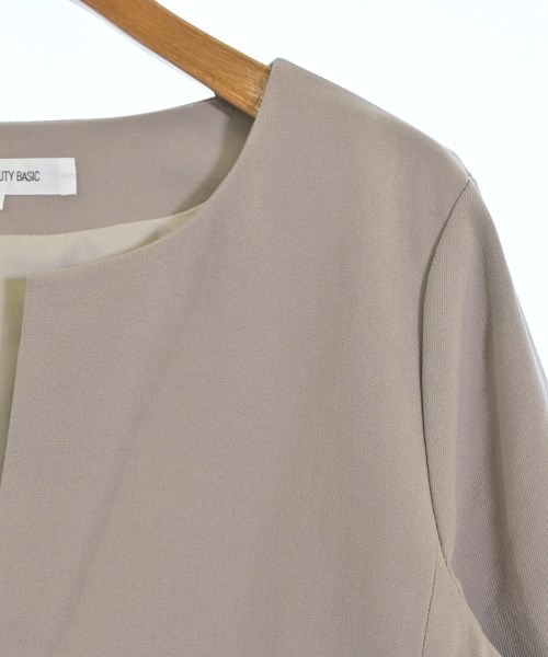 NATURAL BEAUTY BASIC（ナチュラルビューティーベーシック）カジュアルジャケット ベージュ サイズ:XL レディース/2200643416017