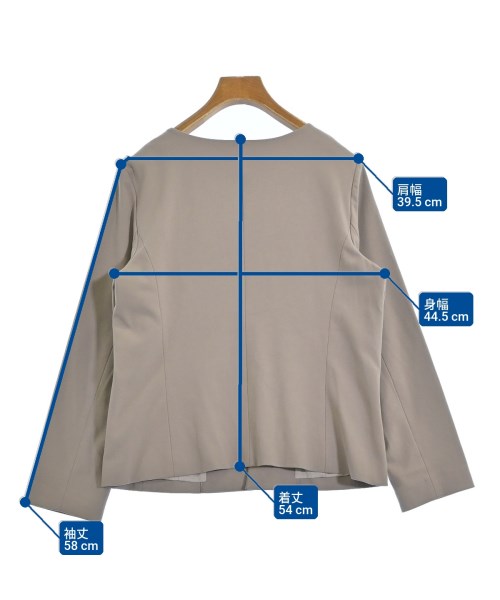 NATURAL BEAUTY BASIC（ナチュラルビューティーベーシック）カジュアルジャケット ベージュ サイズ:XL レディース/2200643416017