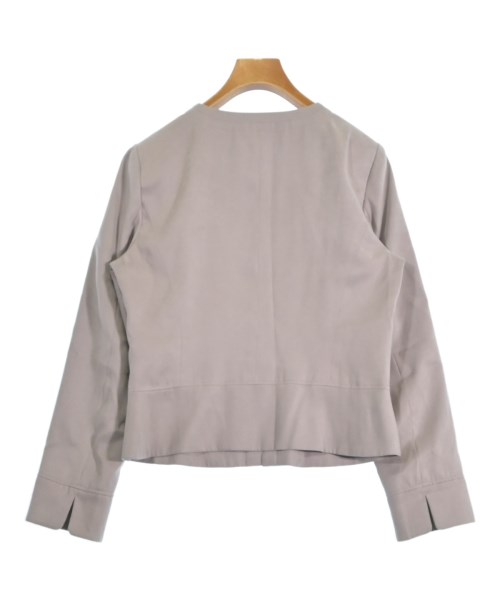 NATURAL BEAUTY BASIC（ナチュラルビューティーベーシック）ノーカラージャケット ピンク サイズ:38(M位) レディース/2200646030012