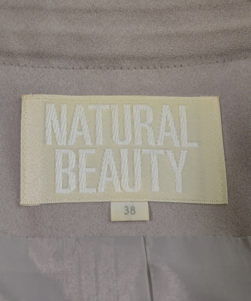 NATURAL BEAUTY BASIC（ナチュラルビューティーベーシック）ノーカラージャケット ピンク サイズ:38(M位) レディース/2200646030012