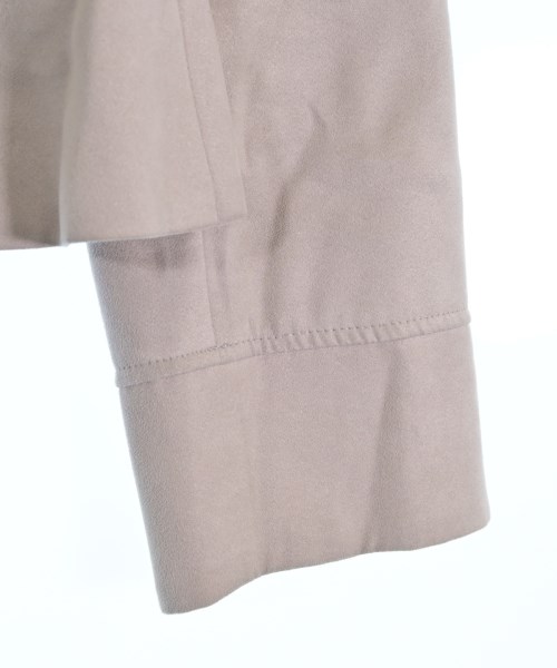 NATURAL BEAUTY BASIC（ナチュラルビューティーベーシック）ノーカラージャケット ピンク サイズ:38(M位) レディース/2200646030012