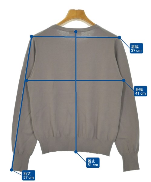 NATURAL BEAUTY BASIC（ナチュラルビューティーベーシック）カーディガン グレー サイズ:M レディース/2200646319032