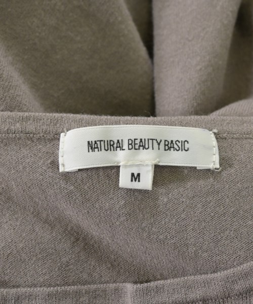 NATURAL BEAUTY BASIC（ナチュラルビューティーベーシック）ニット・セーター グレー サイズ:M レディース/2200646319049