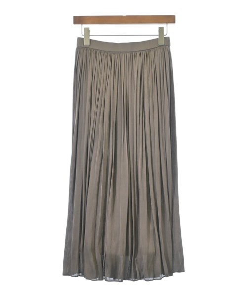 NATURAL BEAUTY BASIC(ナチュラルビューティーベーシック)ロング・マキシ丈スカート 茶 サイズ:M/2200646429113
