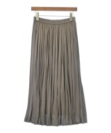 NATURAL BEAUTY BASIC（ナチュラルビューティーベーシック）ロング・マキシ丈スカート 茶 サイズ:M レディース/2200646429113