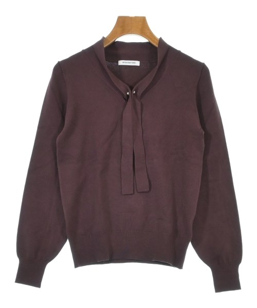 NATURAL BEAUTY BASIC(ナチュラルビューティーベーシック)ニット・セーター 茶 サイズ:M/2200643037182