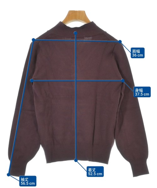 NATURAL BEAUTY BASIC（ナチュラルビューティーベーシック）ニット・セーター 茶 サイズ:M レディース/2200643037182