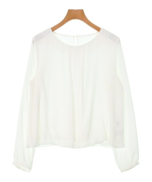 NATURAL BEAUTY BASIC(ナチュラルビューティーベーシック)ブラウス 白 サイズ:M/2200646237084