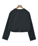 NATURAL BEAUTY BASIC（ナチュラルビューティーベーシック）ノーカラージャケット 紺 サイズ:M レディース/2200648435013