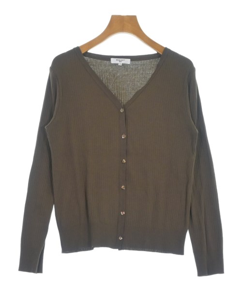 NATURAL BEAUTY BASIC(ナチュラルビューティーベーシック)カーディガン 茶 サイズ:M/2200648078289