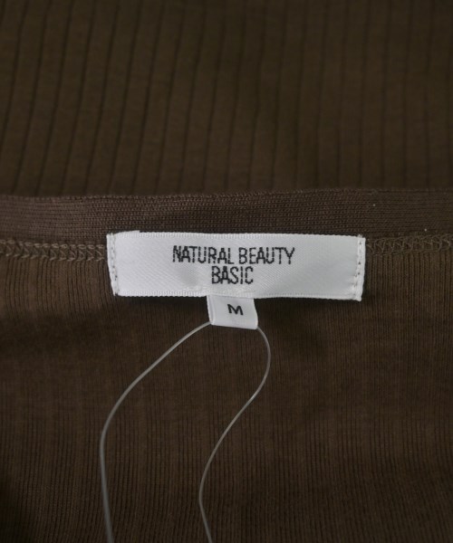 NATURAL BEAUTY BASIC（ナチュラルビューティーベーシック）カーディガン 茶 サイズ:M レディース/2200648078289