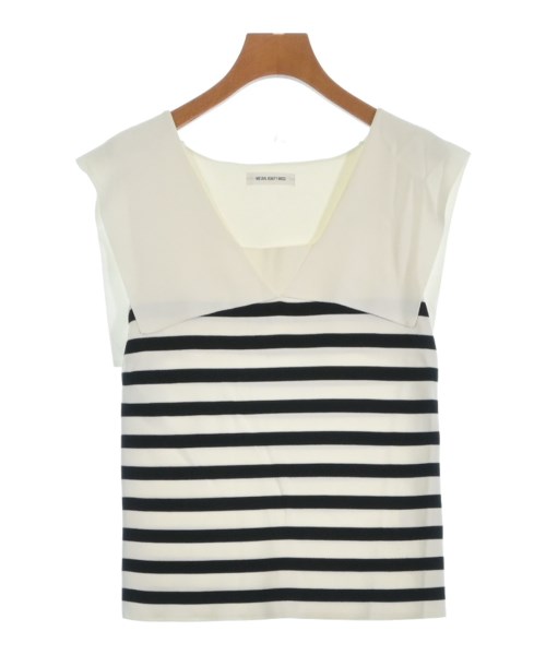 NATURAL BEAUTY BASIC(ナチュラルビューティーベーシック)ベスト 白 サイズ:M/2200637524032