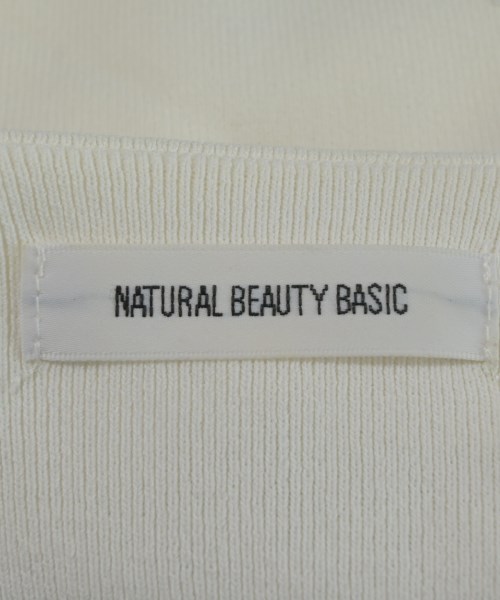 NATURAL BEAUTY BASIC（ナチュラルビューティーベーシック）ベスト 白 サイズ:M レディース/2200637524032