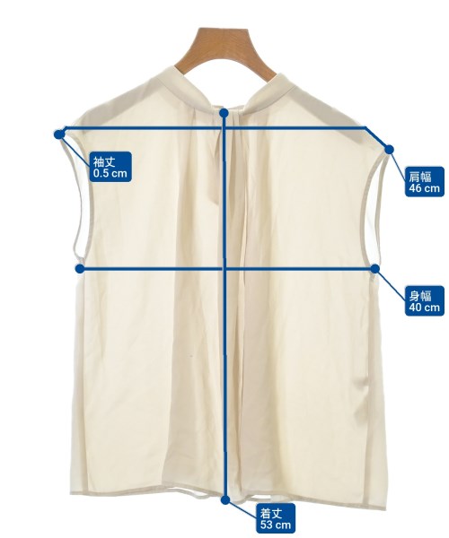 NATURAL BEAUTY BASIC（ナチュラルビューティーベーシック）ブラウス ベージュ サイズ:M レディース/2200644647038