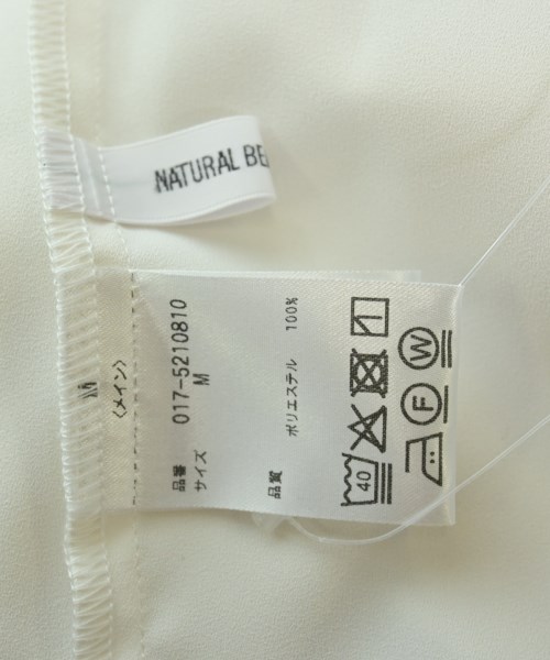 NATURAL BEAUTY BASIC（ナチュラルビューティーベーシック）ブラウス 白 サイズ:M レディース/2200645340051