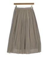 NATURAL BEAUTY BASIC（ナチュラルビューティーベーシック）ロング・マキシ丈スカート グレー サイズ:M レディース/2200652510034