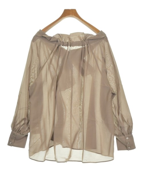 NATURAL BEAUTY BASIC（ナチュラルビューティーベーシック）ブラウス 茶 サイズ:M レディース/2200652664010