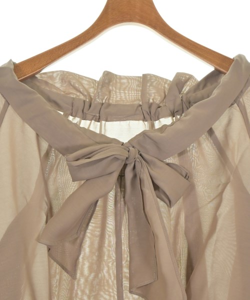 NATURAL BEAUTY BASIC（ナチュラルビューティーベーシック）ブラウス 茶 サイズ:M レディース/2200652664010