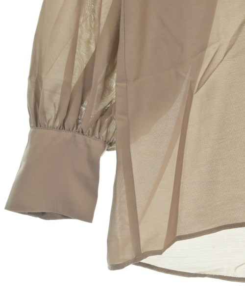 NATURAL BEAUTY BASIC（ナチュラルビューティーベーシック）ブラウス 茶 サイズ:M レディース/2200652664010
