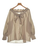 NATURAL BEAUTY BASIC（ナチュラルビューティーベーシック）ブラウス 茶 サイズ:M レディース/2200652664010