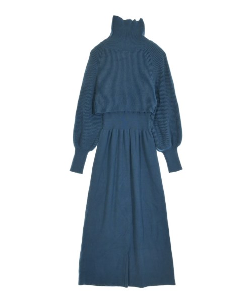 NATURAL BEAUTY BASIC（ナチュラルビューティーベーシック）ワンピース 青 サイズ:M/M レディース/2200643054011