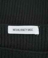 NATURAL BEAUTY BASIC（ナチュラルビューティーベーシック）ニット・セーター 黒 サイズ:FR(XS位) レディース/2200640357047