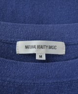 NATURAL BEAUTY BASIC（ナチュラルビューティーベーシック）Tシャツ・カットソー 青 サイズ:M レディース/2200643122031