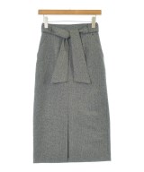 NATURAL BEAUTY BASIC（ナチュラルビューティーベーシック）ロング・マキシ丈スカート グレー サイズ:S レディース/2200646191058