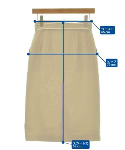 NATURAL BEAUTY BASIC（ナチュラルビューティーベーシック）ロング・マキシ丈スカート ベージュ サイズ:S レディース/2200646191065