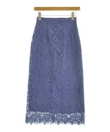 NATURAL BEAUTY BASIC（ナチュラルビューティーベーシック）ロング・マキシ丈スカート 紫 サイズ:XS レディース/2200641220012