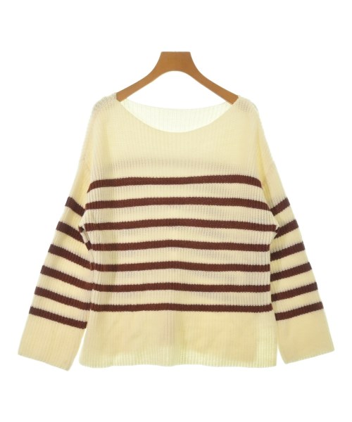 NATURAL BEAUTY BASIC(ナチュラルビューティーベーシック)ニット・セーター 白 サイズ:M/2200648224013