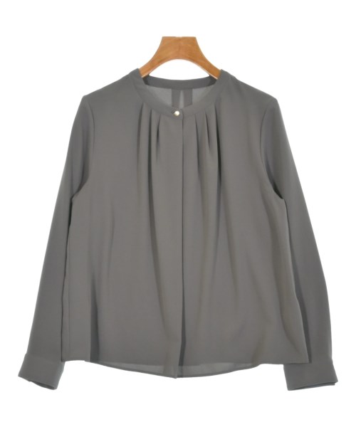 NATURAL BEAUTY BASIC(ナチュラルビューティーベーシック)ブラウス グレー サイズ:S/2200650385030
