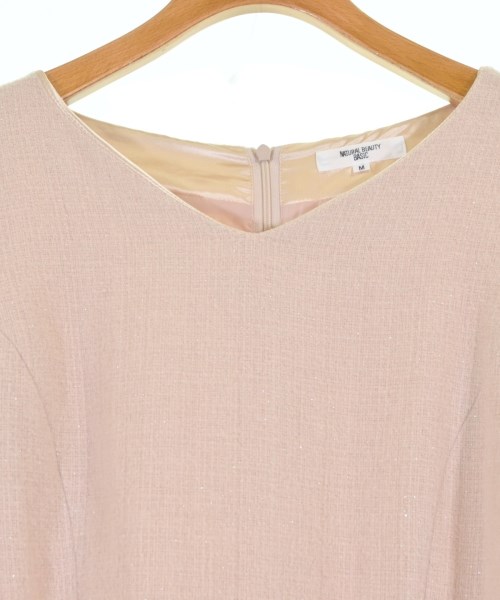 NATURAL BEAUTY BASIC（ナチュラルビューティーベーシック）ワンピース ピンク サイズ:M レディース/2200654151013