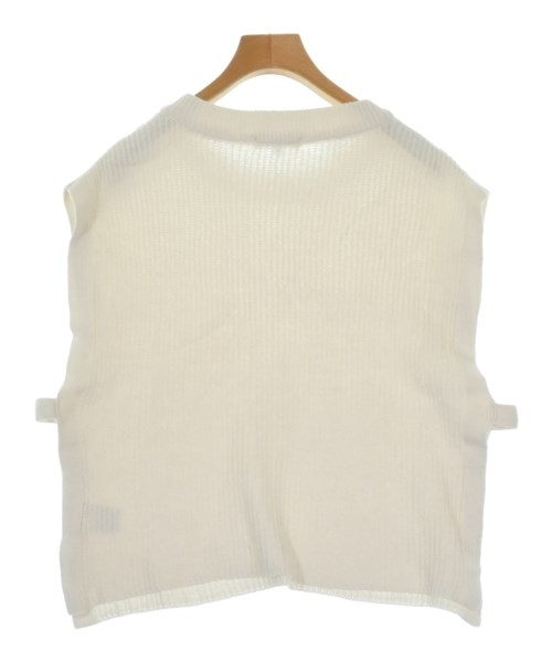 NATURAL BEAUTY BASIC（ナチュラルビューティーベーシック）ベスト 白 サイズ:M レディース/2200647361030