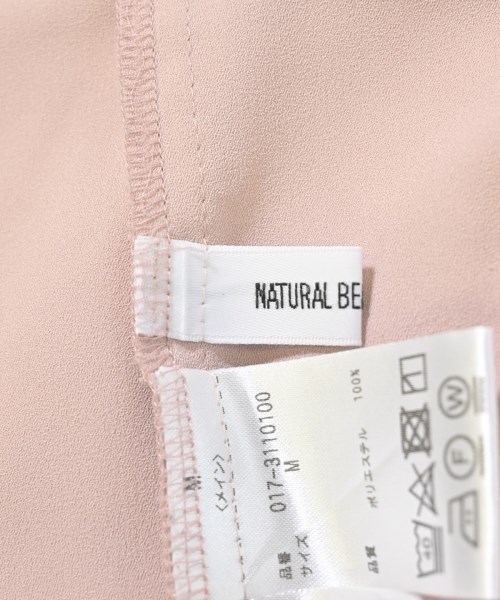 NATURAL BEAUTY BASIC（ナチュラルビューティーベーシック）ブラウス ピンク サイズ:M レディース/2200700384020