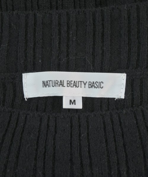 NATURAL BEAUTY BASIC（ナチュラルビューティーベーシック）ワンピース 黒 サイズ:M レディース/2200700384068