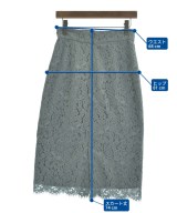 NATURAL BEAUTY BASIC（ナチュラルビューティーベーシック）ロング・マキシ丈スカート 青 サイズ:M レディース/2200701654047