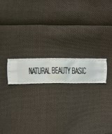 NATURAL BEAUTY BASIC（ナチュラルビューティーベーシック）ノーカラージャケット グレー サイズ:L レディース/2200703306029