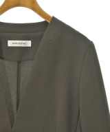 NATURAL BEAUTY BASIC（ナチュラルビューティーベーシック）ノーカラージャケット グレー サイズ:L レディース/2200703306029