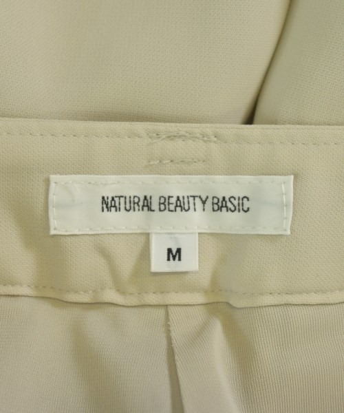 NATURAL BEAUTY BASIC（ナチュラルビューティーベーシック）スラックス ベージュ サイズ:M レディース/2200703654144