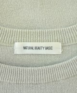 NATURAL BEAUTY BASIC（ナチュラルビューティーベーシック）ベスト/ノースリーブ シルバー サイズ:F レディース/2200704057043