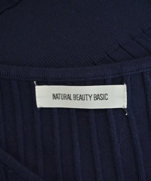 NATURAL BEAUTY BASIC（ナチュラルビューティーベーシック）ワンピース 紺 サイズ:M レディース/2200699069021