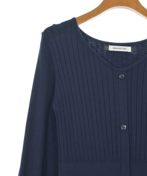 NATURAL BEAUTY BASIC（ナチュラルビューティーベーシック）ワンピース 紺 サイズ:M レディース/2200699069021
