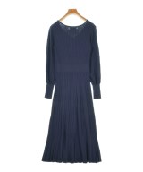 NATURAL BEAUTY BASIC（ナチュラルビューティーベーシック）ワンピース 紺 サイズ:M レディース/2200699069021