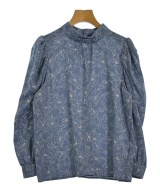 NATURAL BEAUTY BASIC（ナチュラルビューティーベーシック）ブラウス 青 サイズ:F レディース/2200702201035