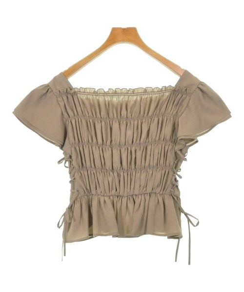 NATURAL BEAUTY BASIC（ナチュラルビューティーベーシック）ブラウス 茶 サイズ:S レディース/2200702201042