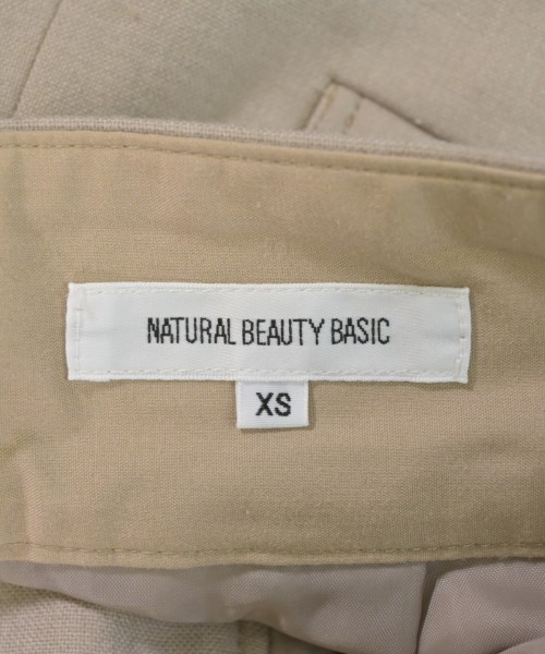NATURAL BEAUTY BASIC（ナチュラルビューティーベーシック）スラックス ベージュ サイズ:XS レディース/2200702578021