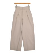 NATURAL BEAUTY BASIC（ナチュラルビューティーベーシック）スラックス ベージュ サイズ:XS レディース/2200702578021