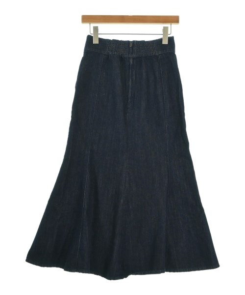 NATURAL BEAUTY BASIC（ナチュラルビューティーベーシック）ロング・マキシ丈スカート 紺 サイズ:M レディース/2200700638048